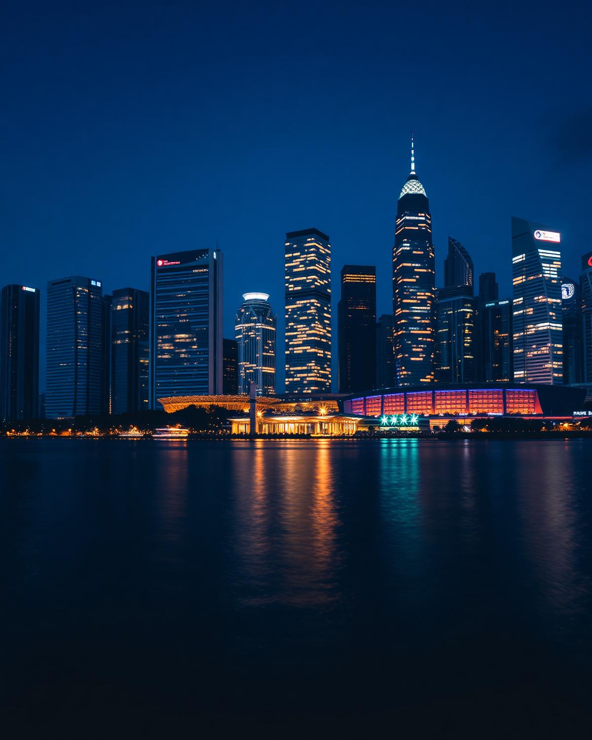 Singapore financial district